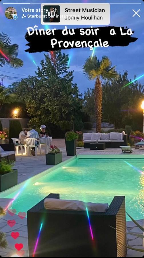 Domaine De La Provencale Bed & Breakfast Saint-Didier-de-la-Tour Dış mekan fotoğraf